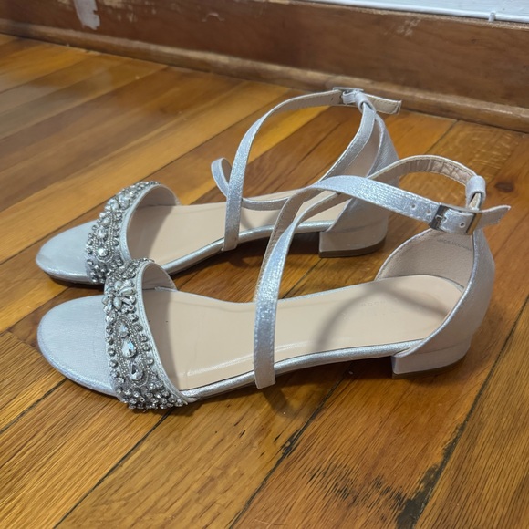 Paradox London Elyse Dress Sandals w/ low block heels women’s 9.5 only worn once - Picture 5 of 8